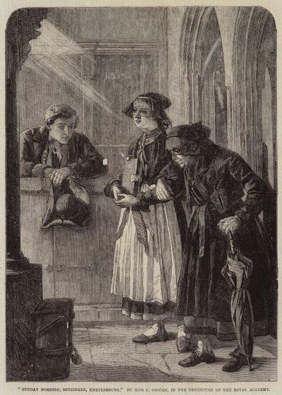 Domenica mattina, Betzingen, Knetensburg da Emily Mary Osborn